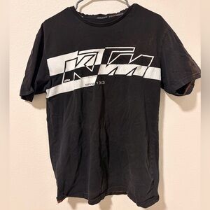 KTM Motocross Black Graphic Men's T-Shirt unknown size
(See Pics & description)